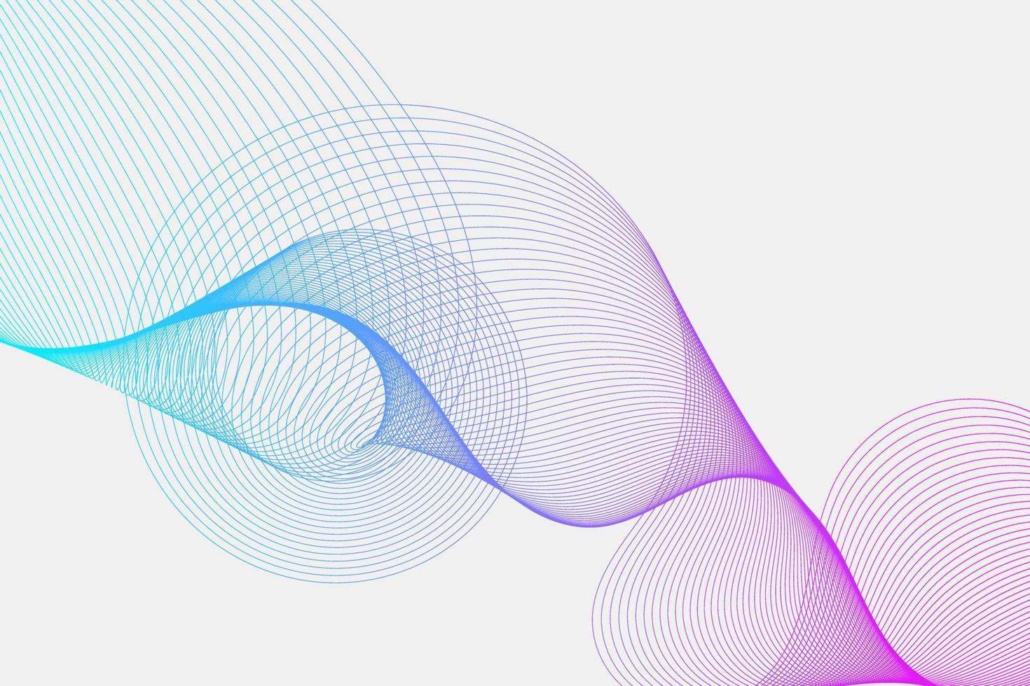 Abstract wave element for design. Digital frequency track equalizer vector