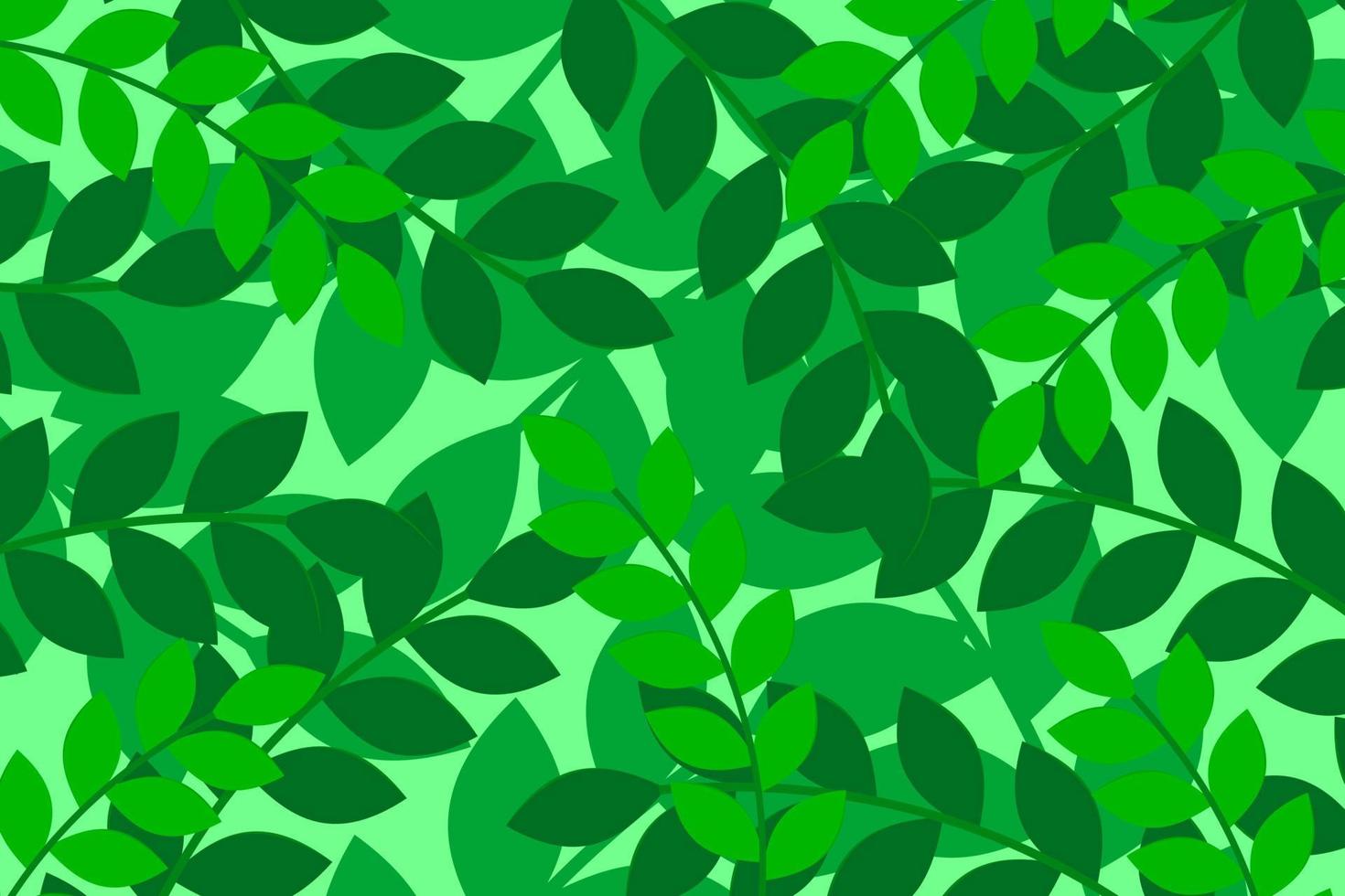 tropical leaves patterned background vector