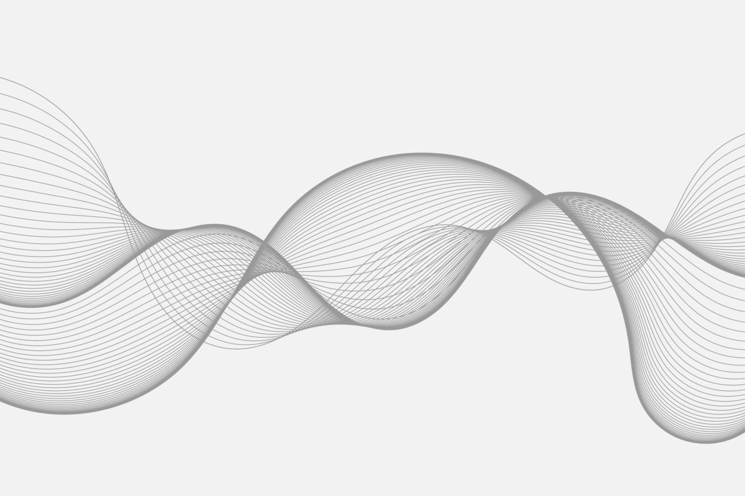 Abstract wave element for design. Digital frequency track equalizer vector