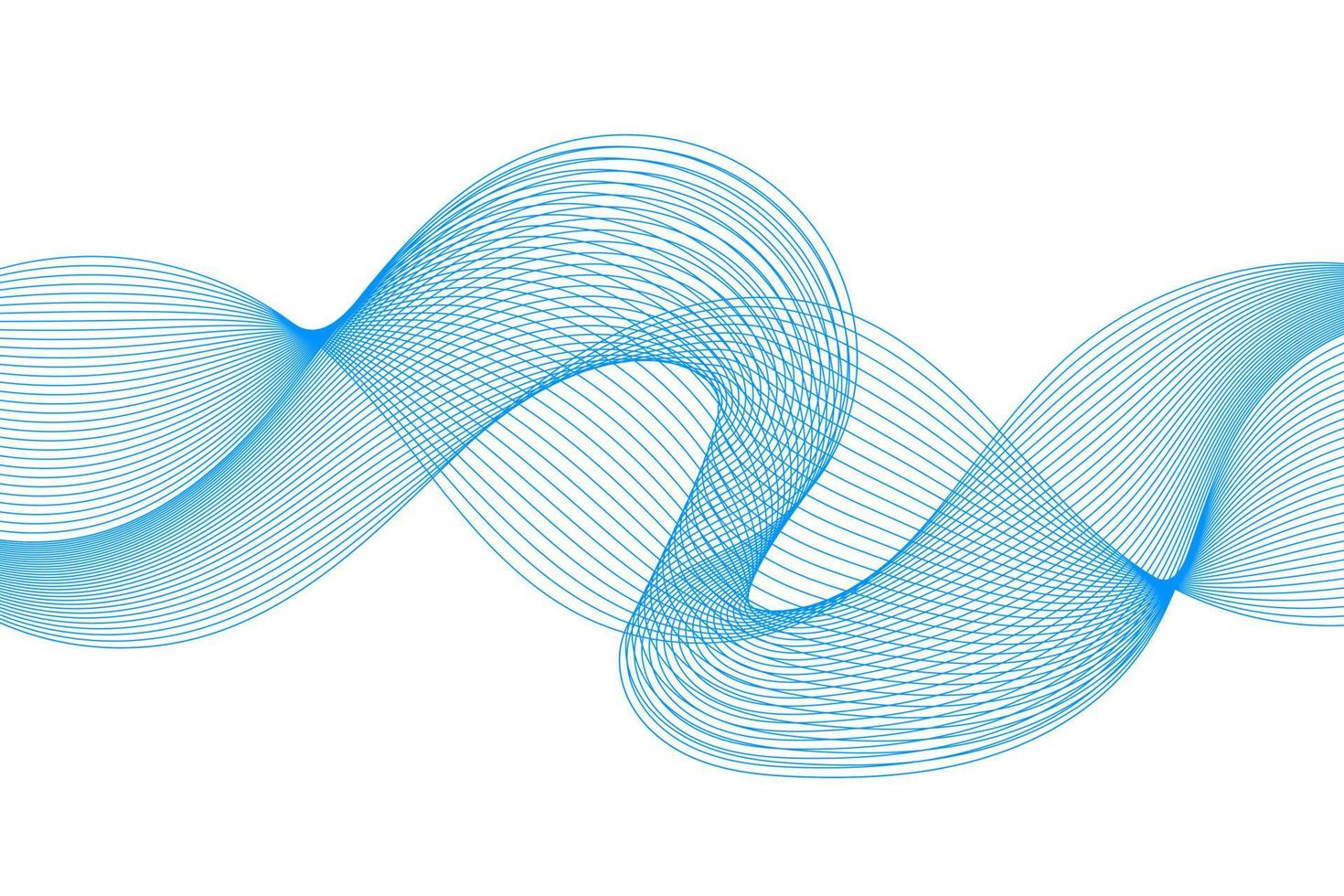 Abstract wave element for design. Digital frequency track equalizer vector