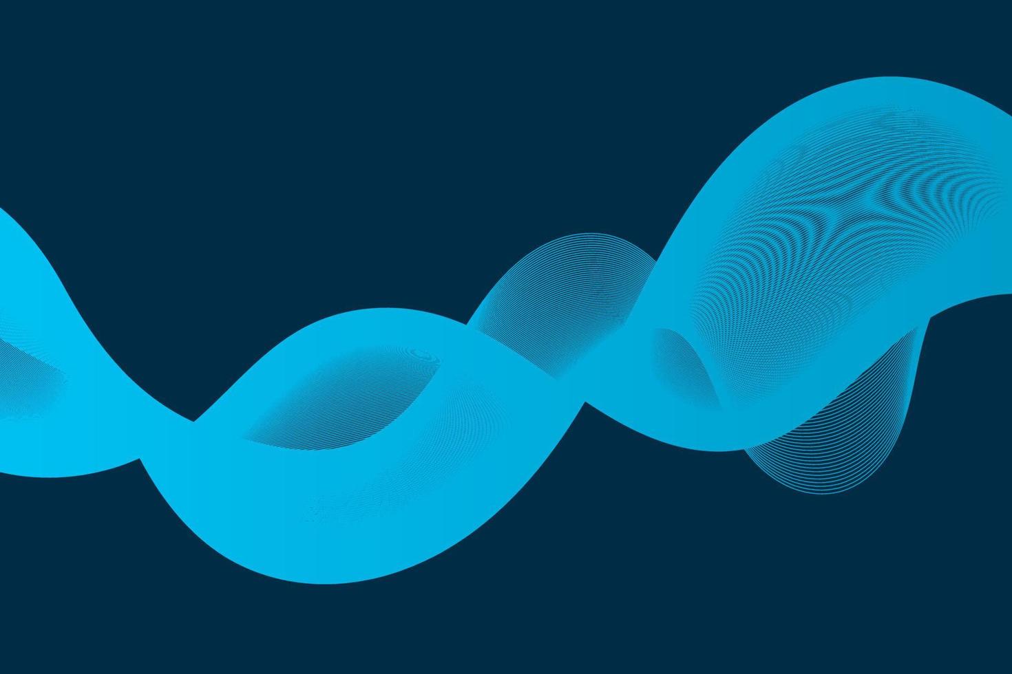Abstract wave element for design. Digital frequency track equalizer vector