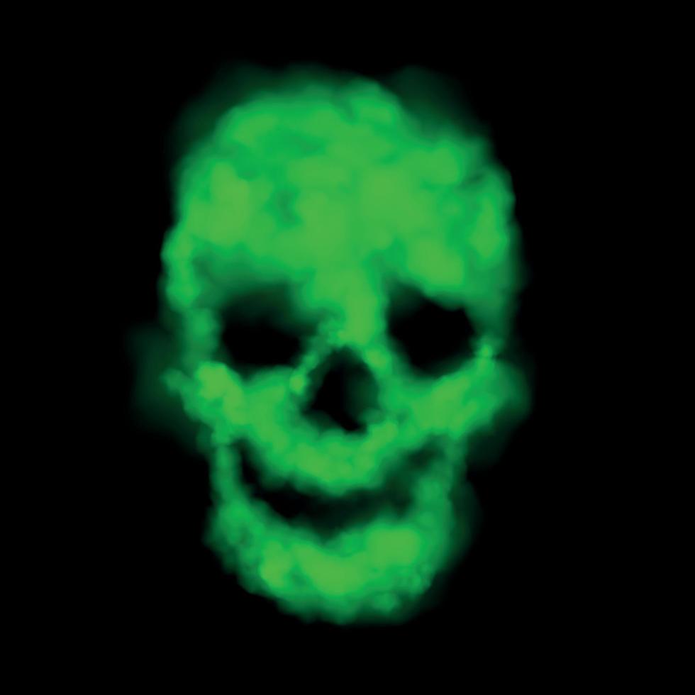 Toxic Smoke Background vector
