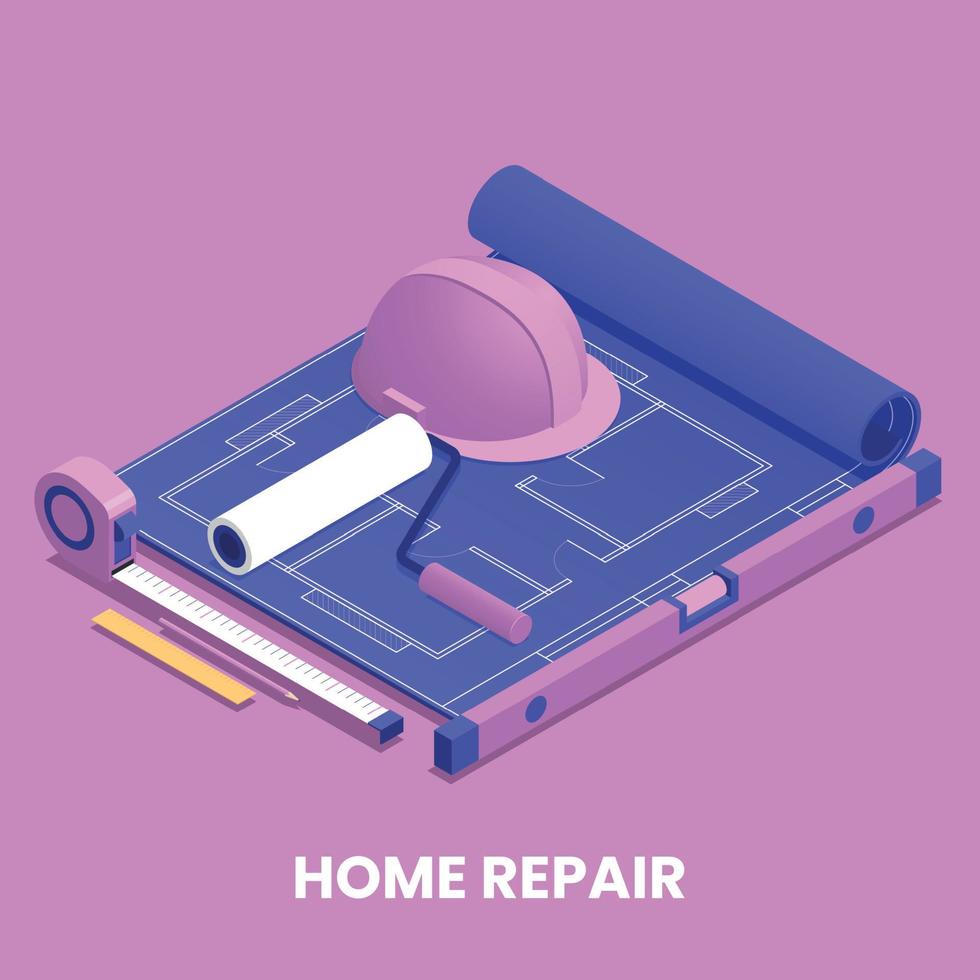 Home Repair Concept vector