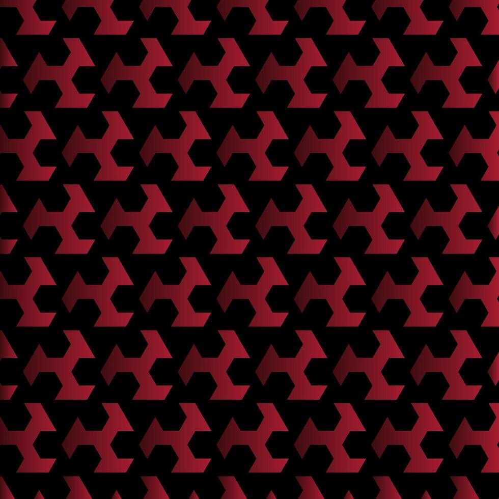 patrón degradado negro rojo abstracto vector