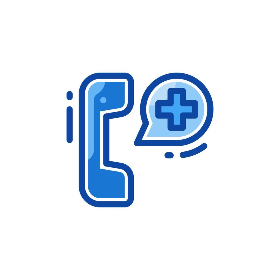 medical support filled line style icon vector