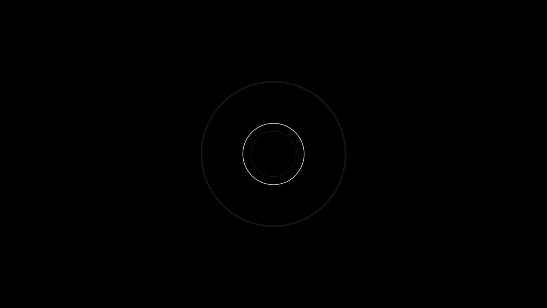 Simple circle spreading out like sonar background photo