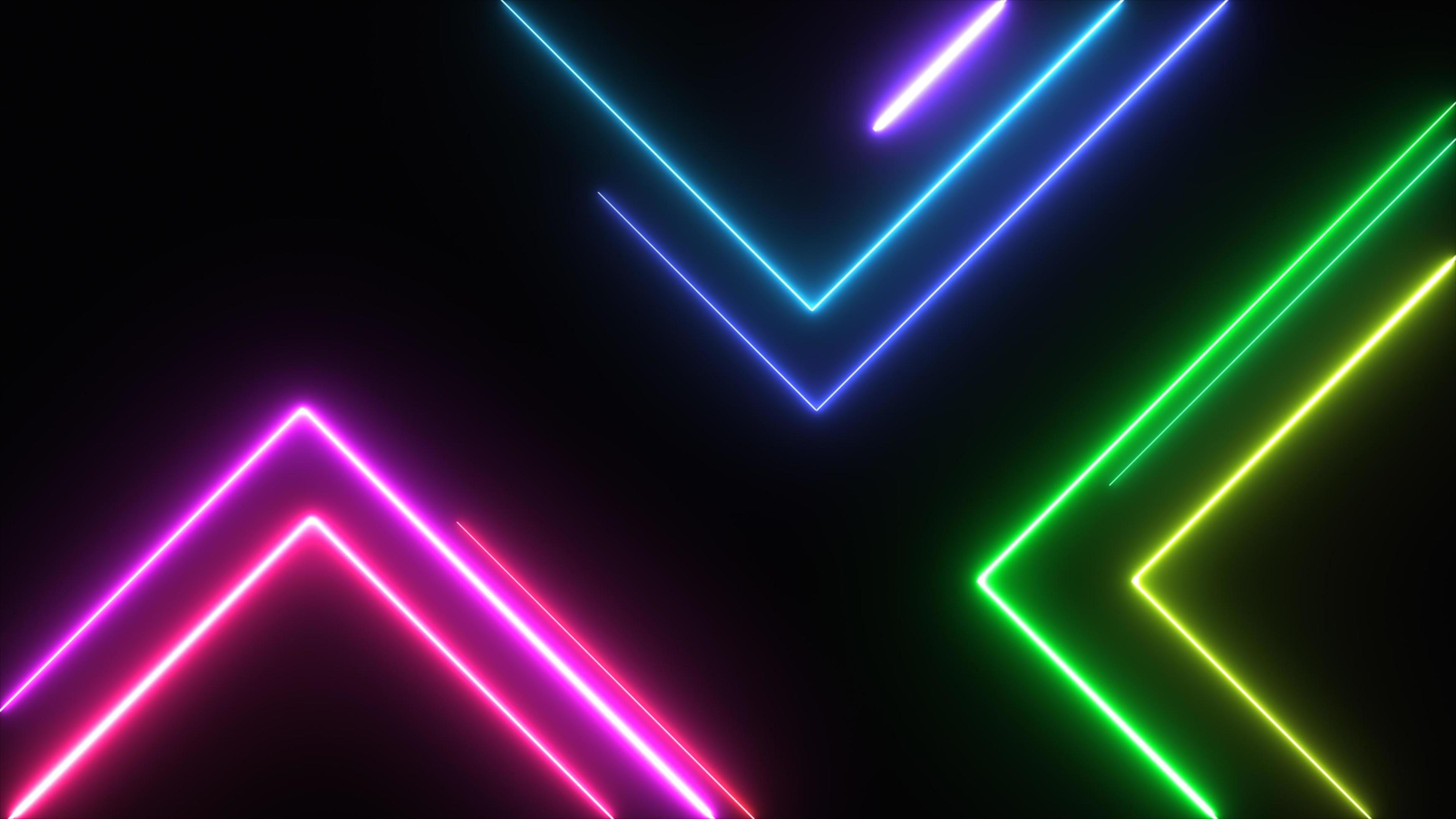 Neon running lasers technology background 4731325 Stock Photo at Vecteezy
