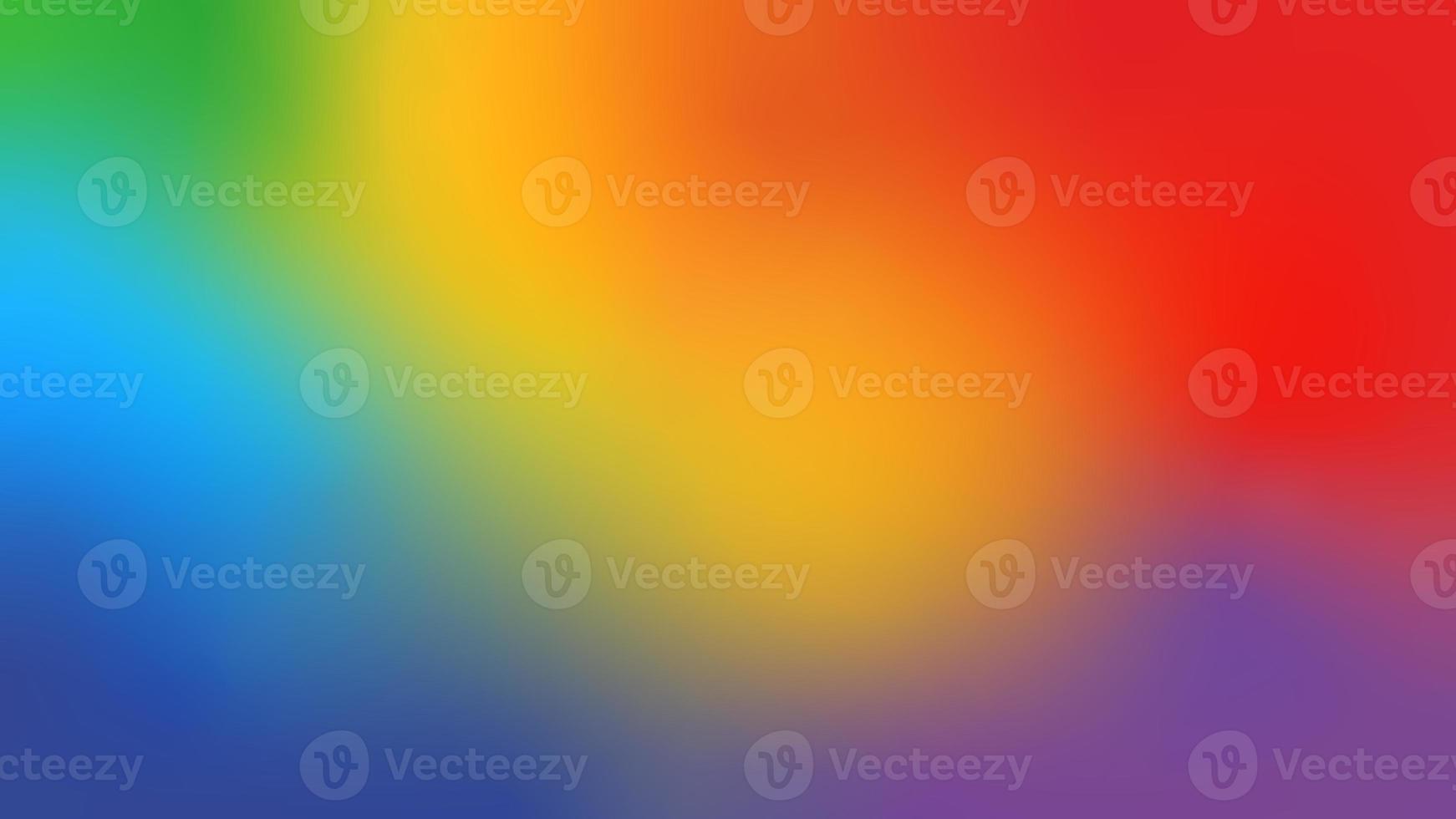 Smooth and blurry colorful arbitrary line gradient background. Vector illustration with bright rainbow colors. Easy editable soft colored bright banner template. Premium quality. photo