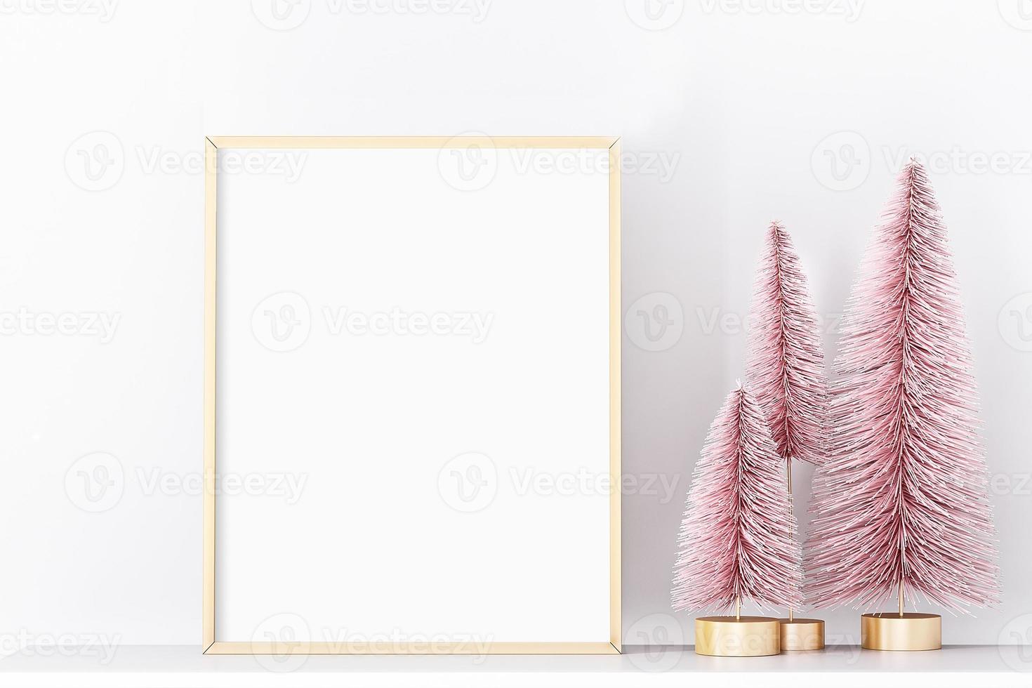Frame mockup Christmas - 1009 photo
