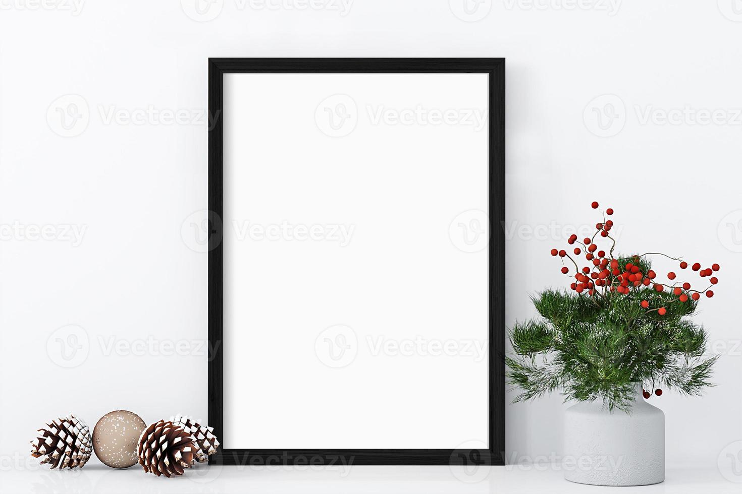 Frame mockup Christmas - 1015 photo