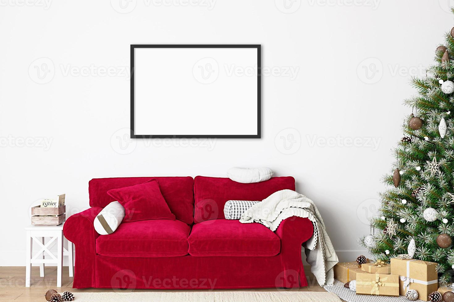 Frame mockup Christmas - 1014 photo