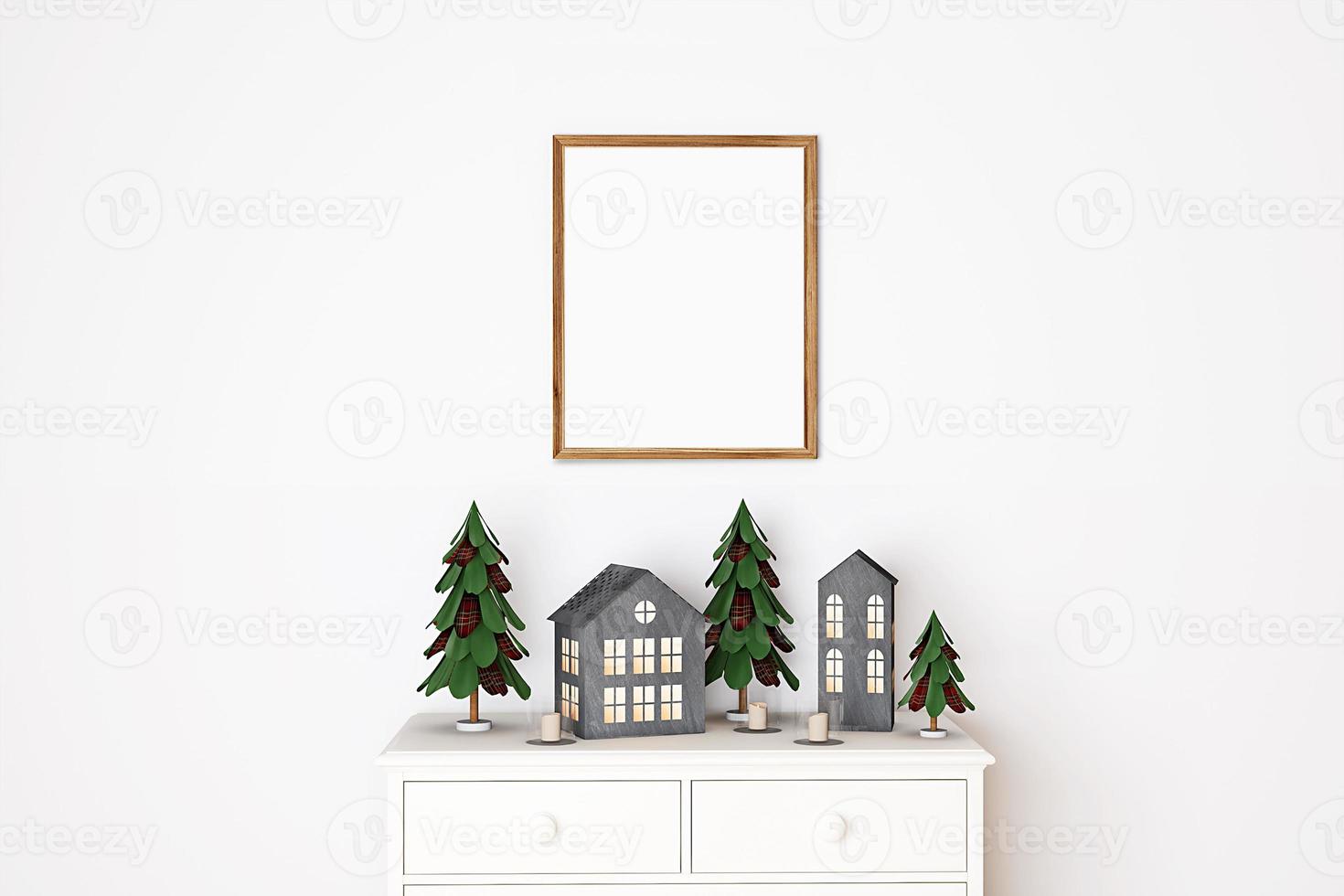 Frame mockup Christmas - 1016 photo