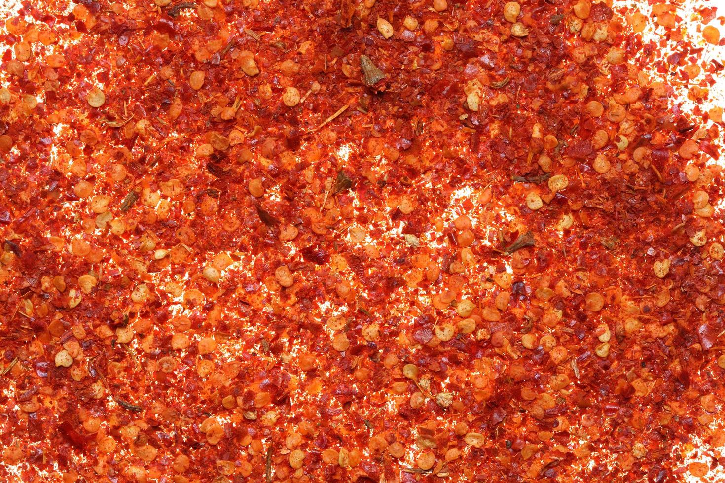 Background from red dried chili pepper photo