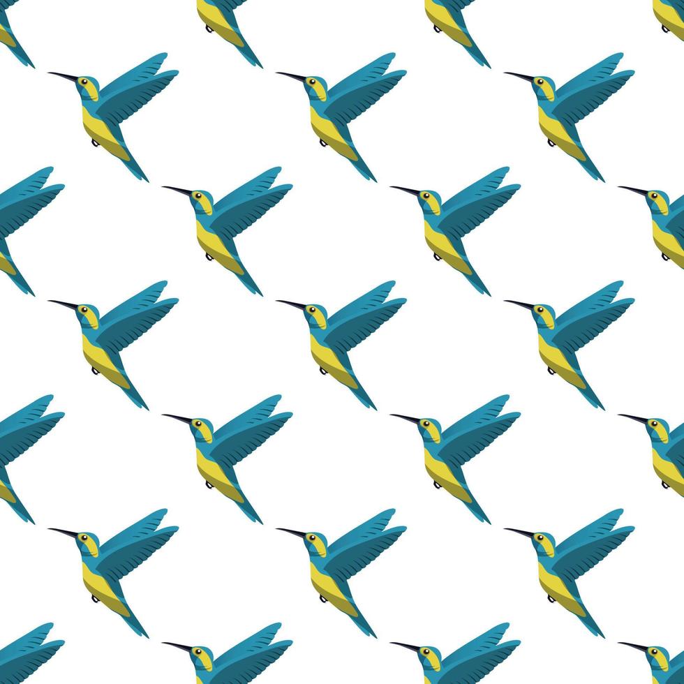 Birds Seamless Pattern Design vector