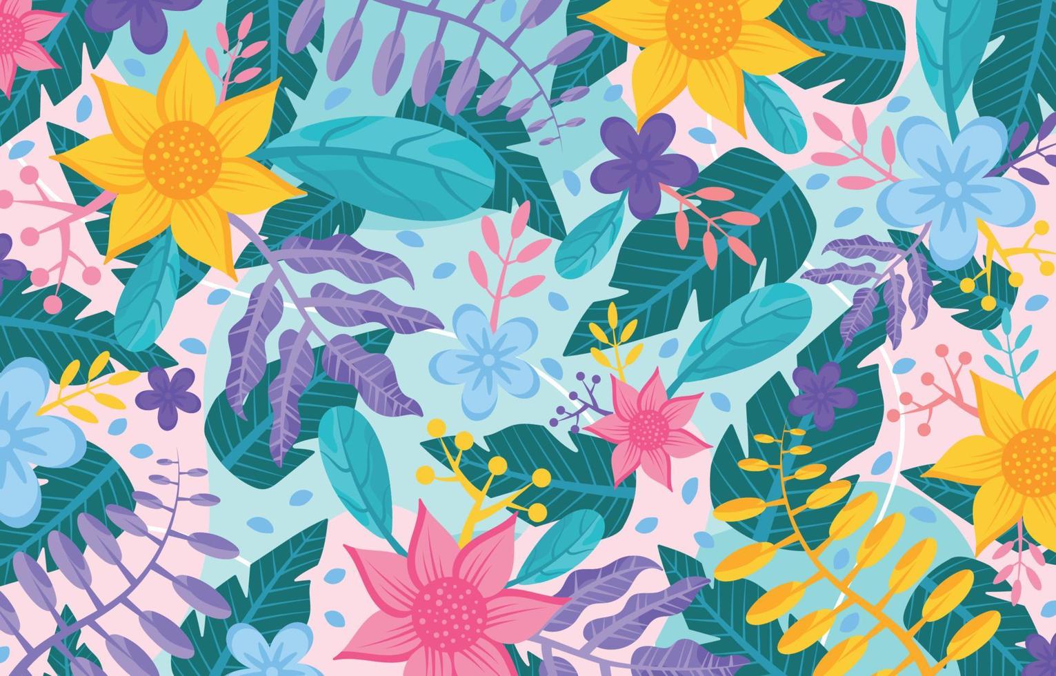 Abstract Spring Floral Background 4733836 Vector Art at Vecteezy