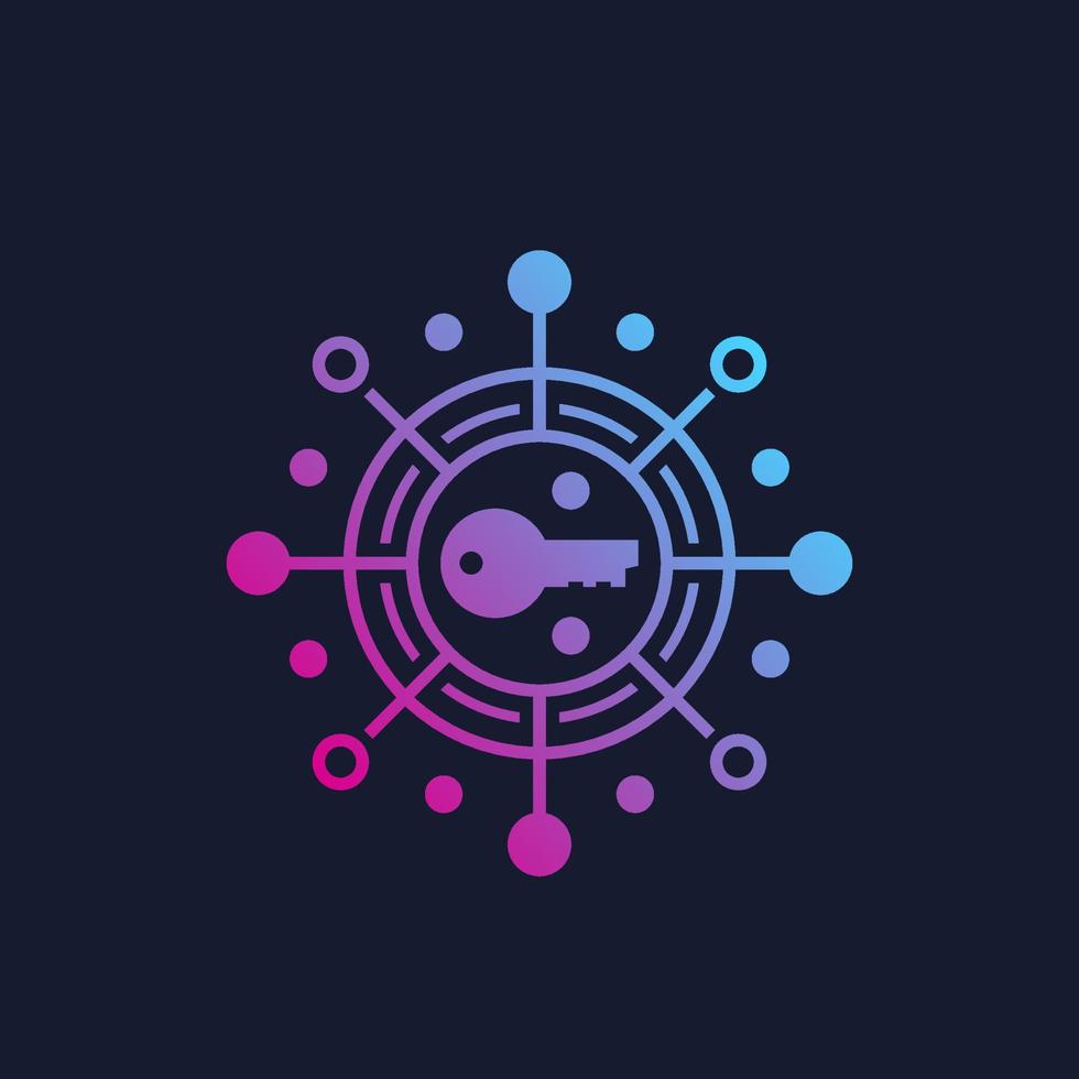 Encryption and network security vector