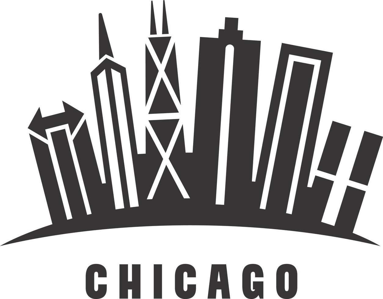 vector de horizonte de chicago