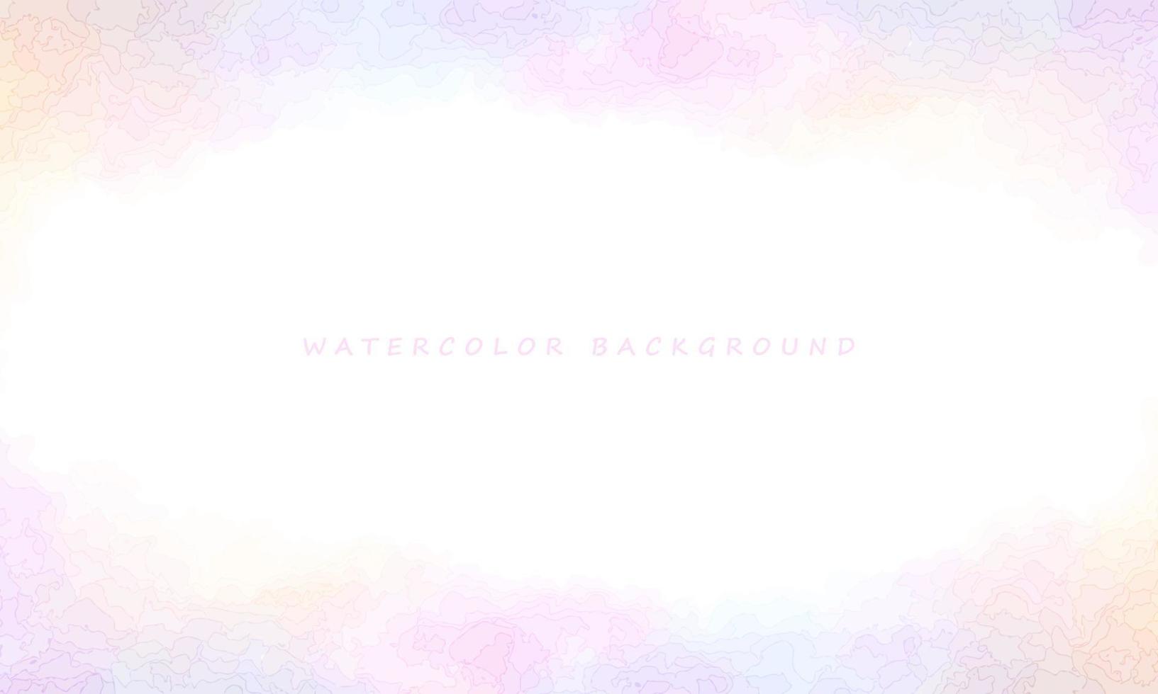Abstract colorful watercolor vector background for graphic design, Suitable for various background design, template, banner, poster, presentation, etc.