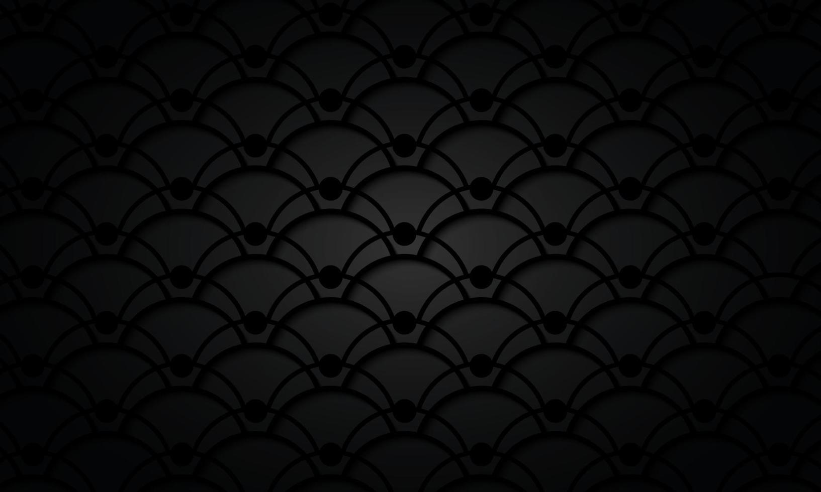 Abstract black background vector design, banner pattern, background template. Suitable for various background design, template, banner, poster, presentation, etc.
