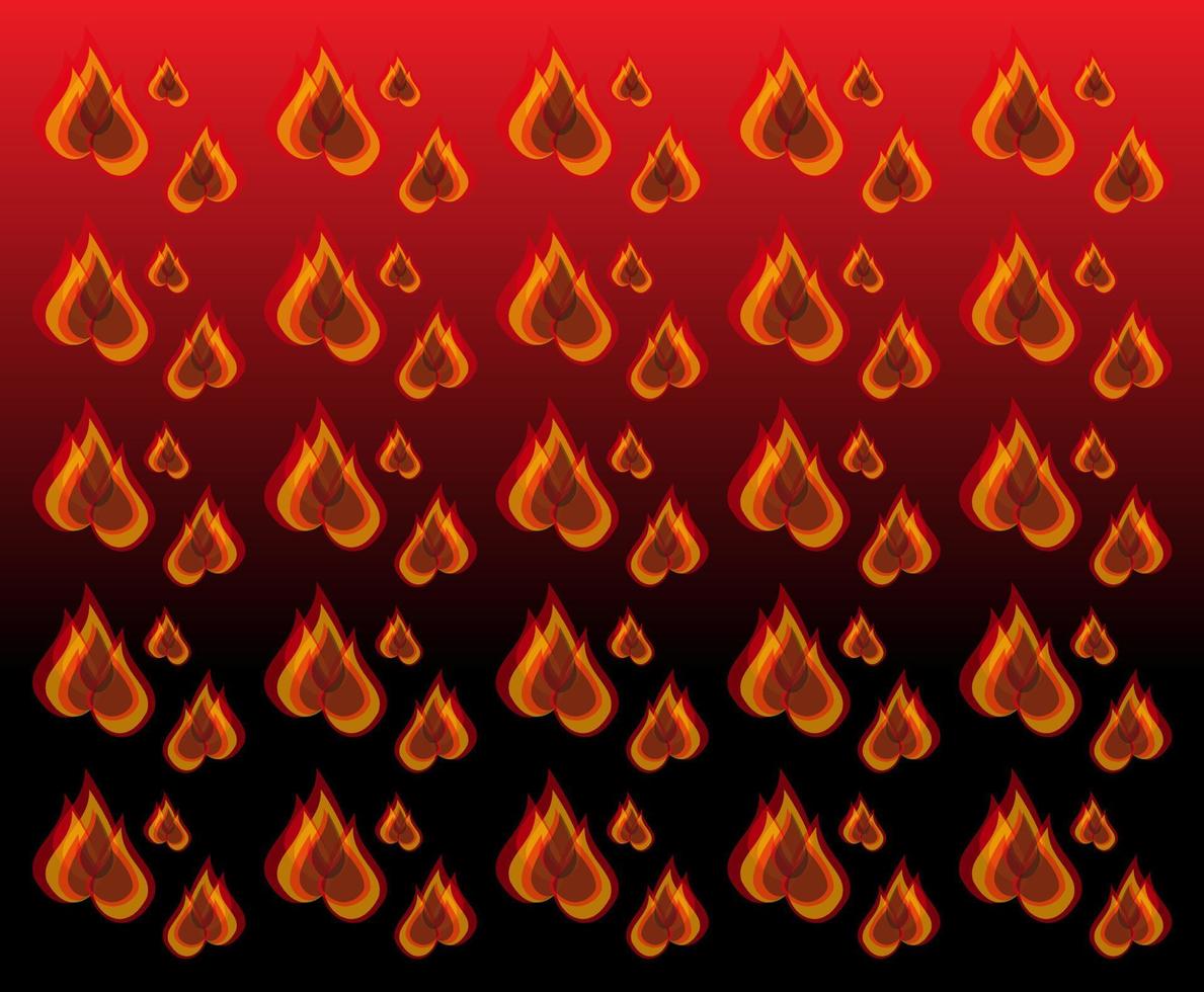 seamless pattern fire illustration vector design. black red texture. for  background wallpaper, backdrop, cover, and can be printed. modern  templates. 4736803 Vector Art at Vecteezy