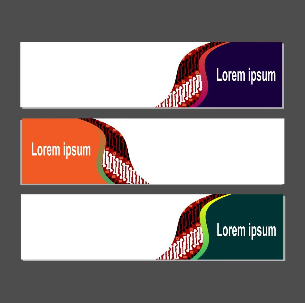 diseño simple diseño de vector de plantilla de banner para propósitos de negocios corporativos, fondo, cartel, folleto y diseño.