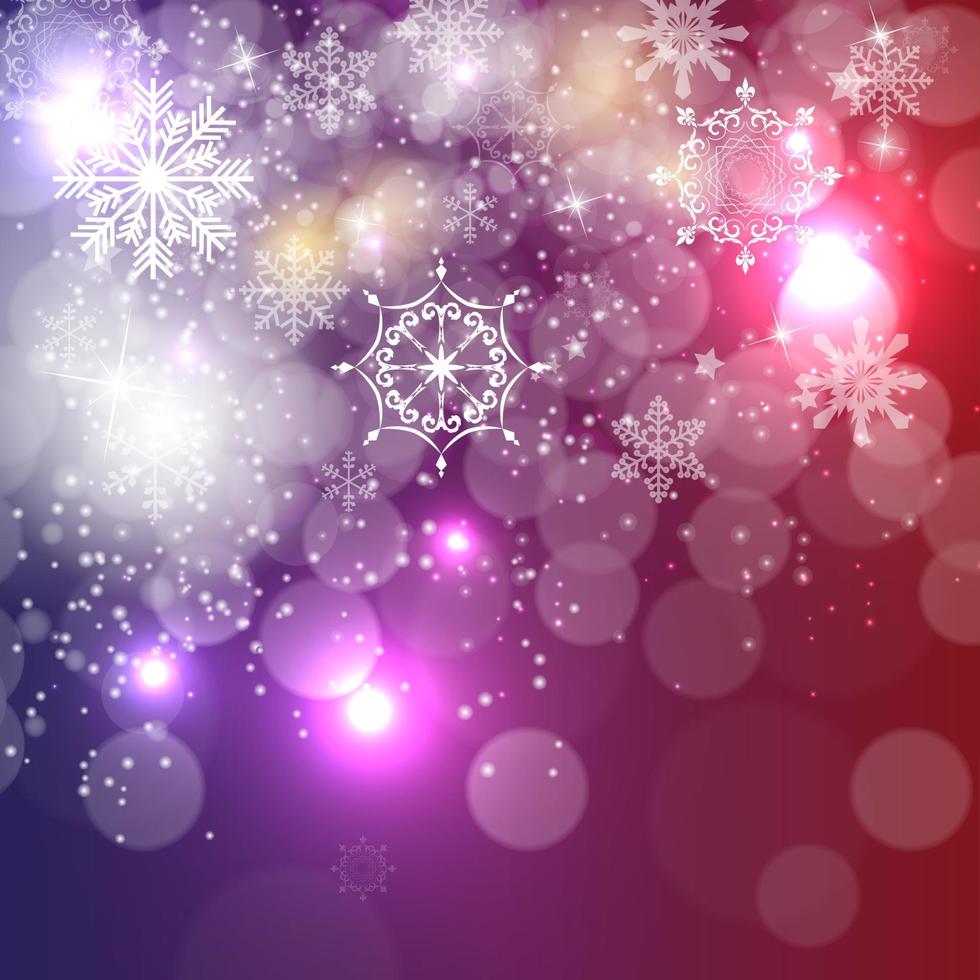 Abstract Beauty Christmas and New Year Background. Vector Illustration. EPS10