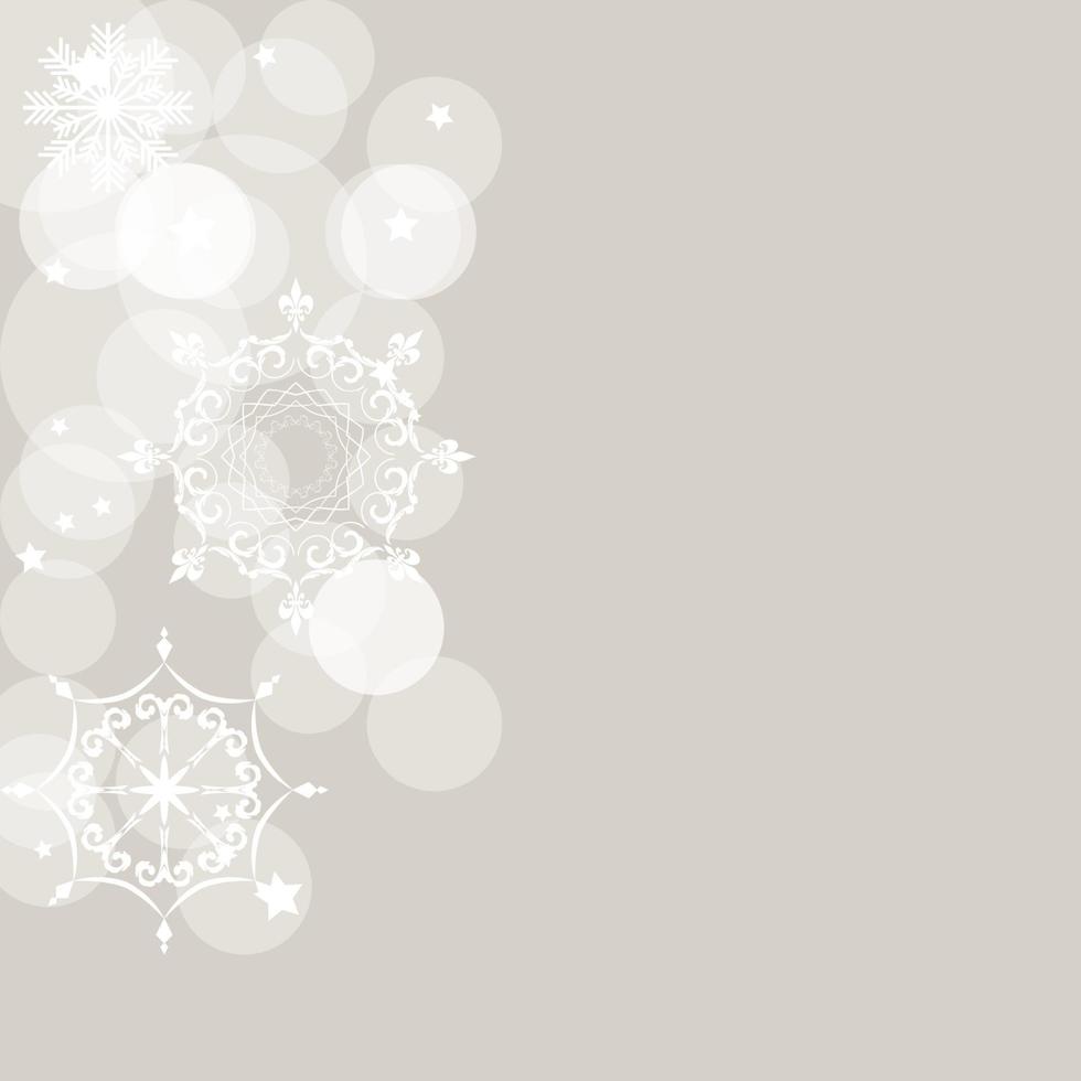 Abstract Beauty Christmas and New Year Background. Vector Illustration