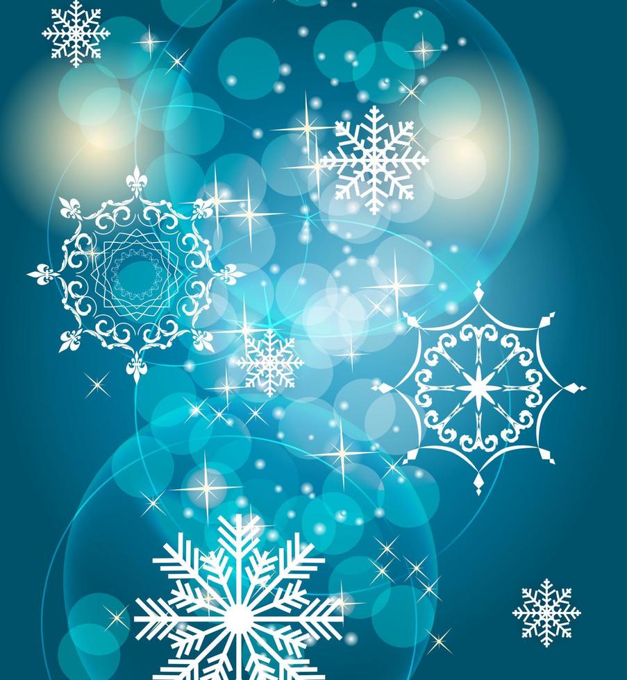 Abstract Beauty Christmas and New Year Background. Vector Illustration