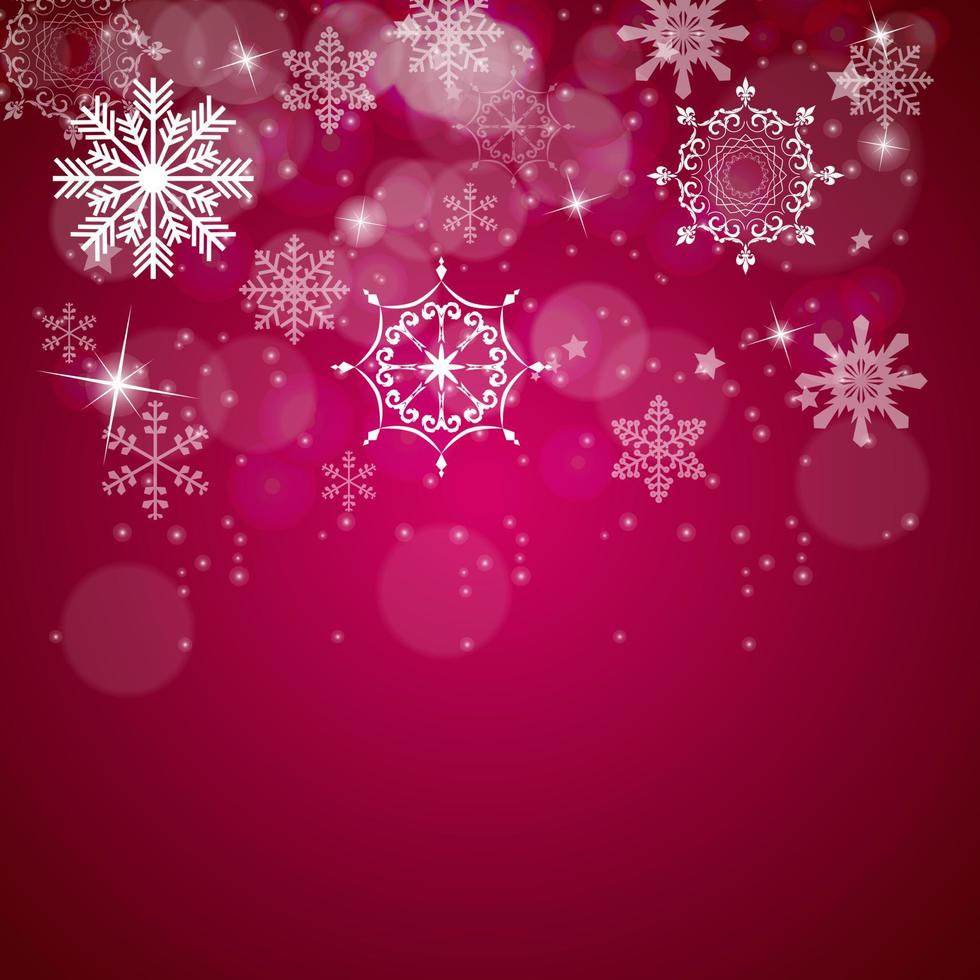 Abstract Beauty Christmas and New Year Background. Vector Illustration