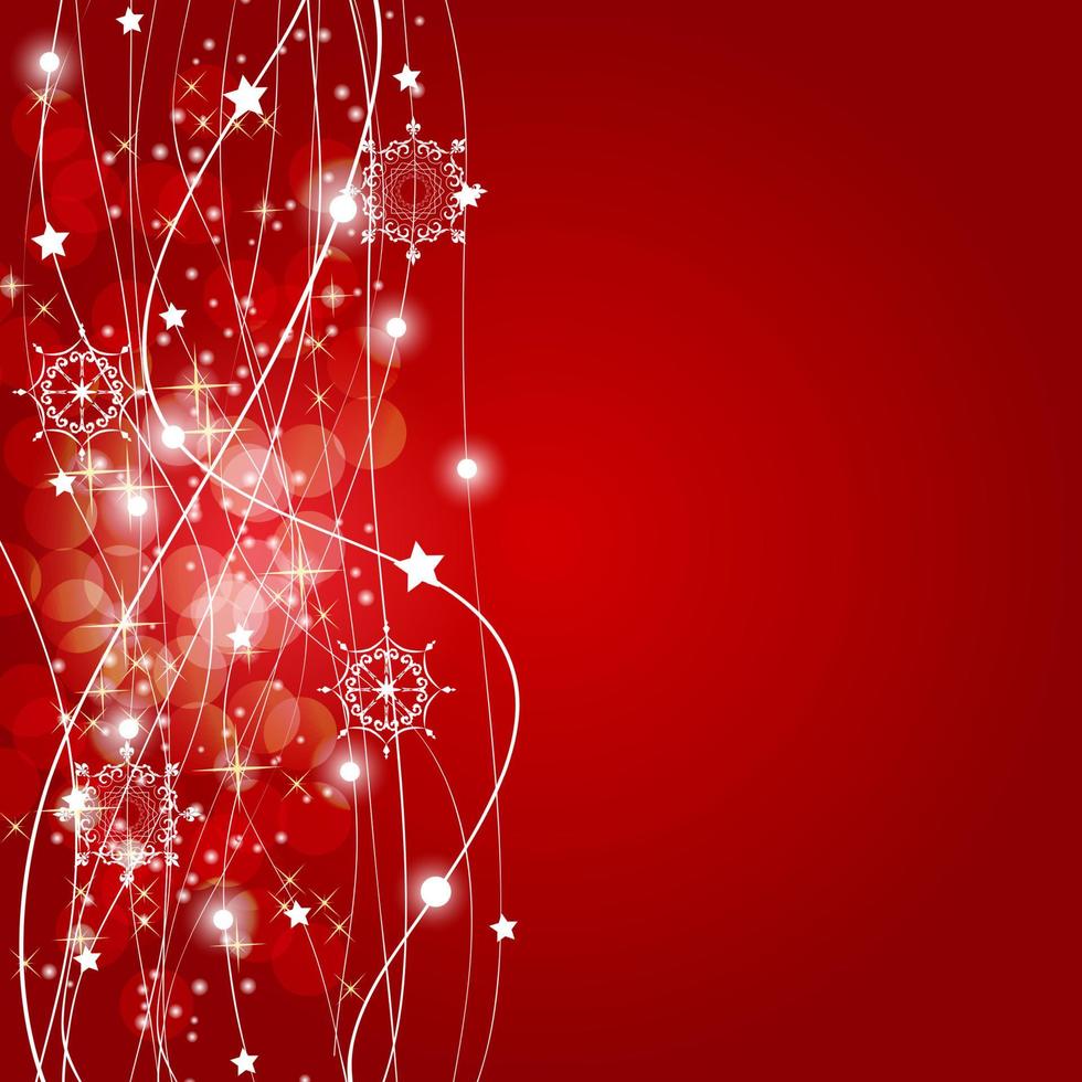 Abstract Beauty Christmas and New Year Background. Vector I