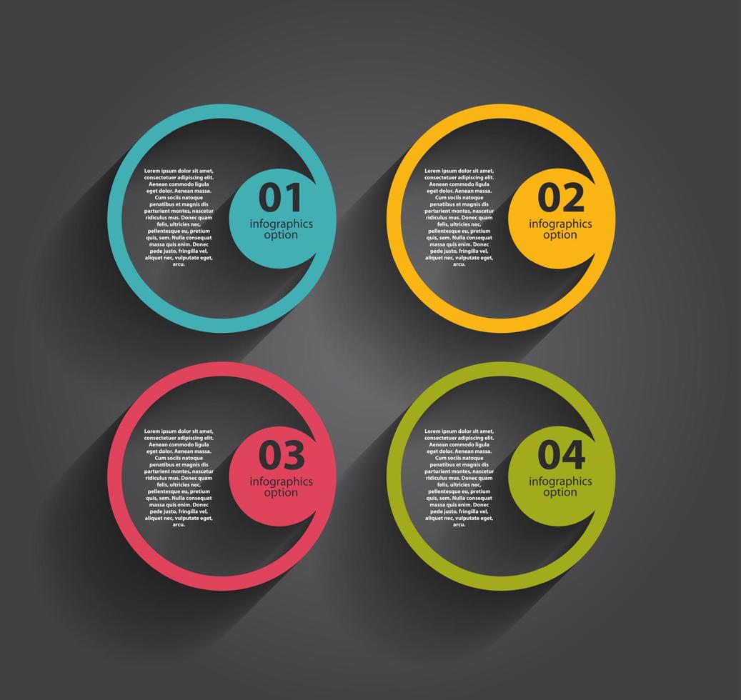 Infographic Templates for Business Vector Illustration.