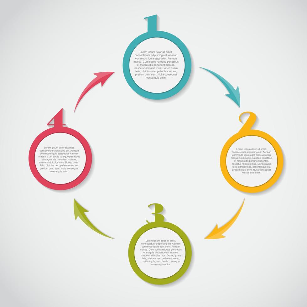 Infographic Templates for Business Vector Illustration.