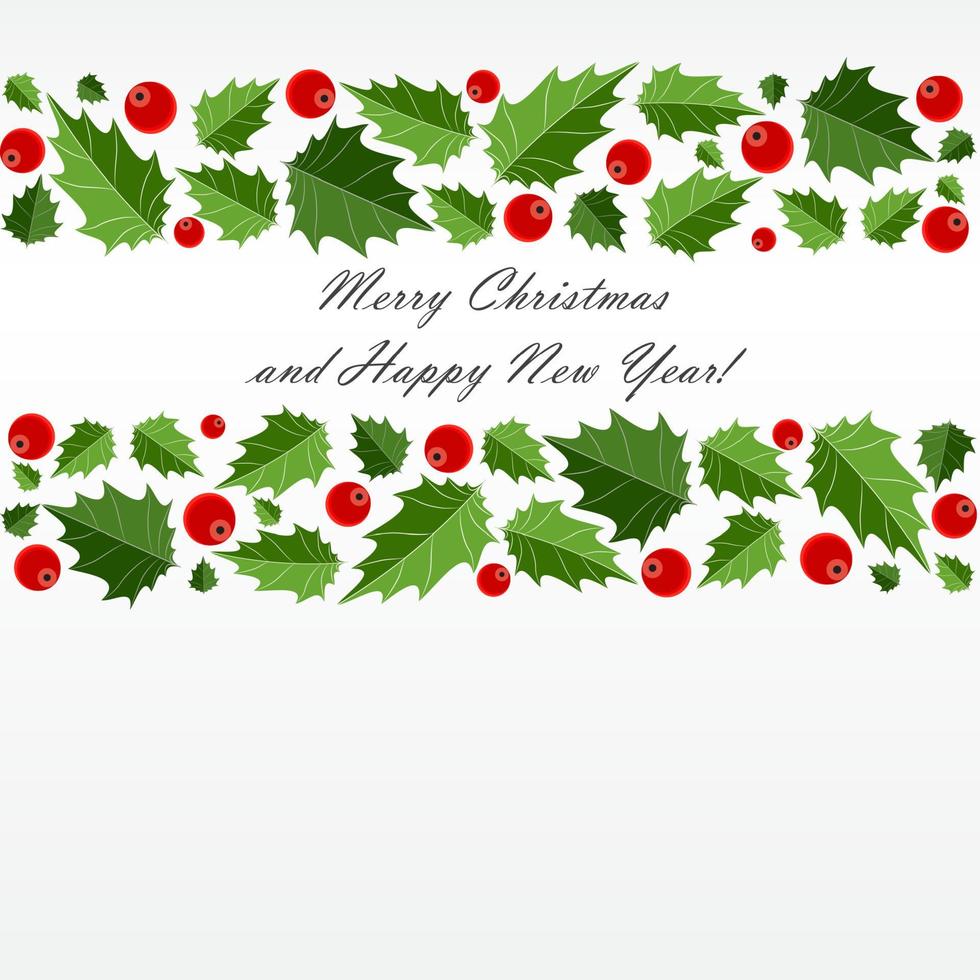 Abstract Beauty Christmas and New Year Background. Vector Illust