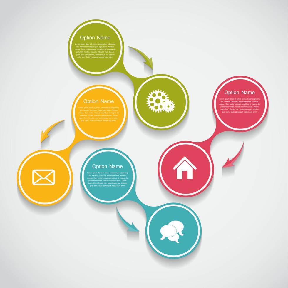 Infographic Templates for Business Vector Illustration.