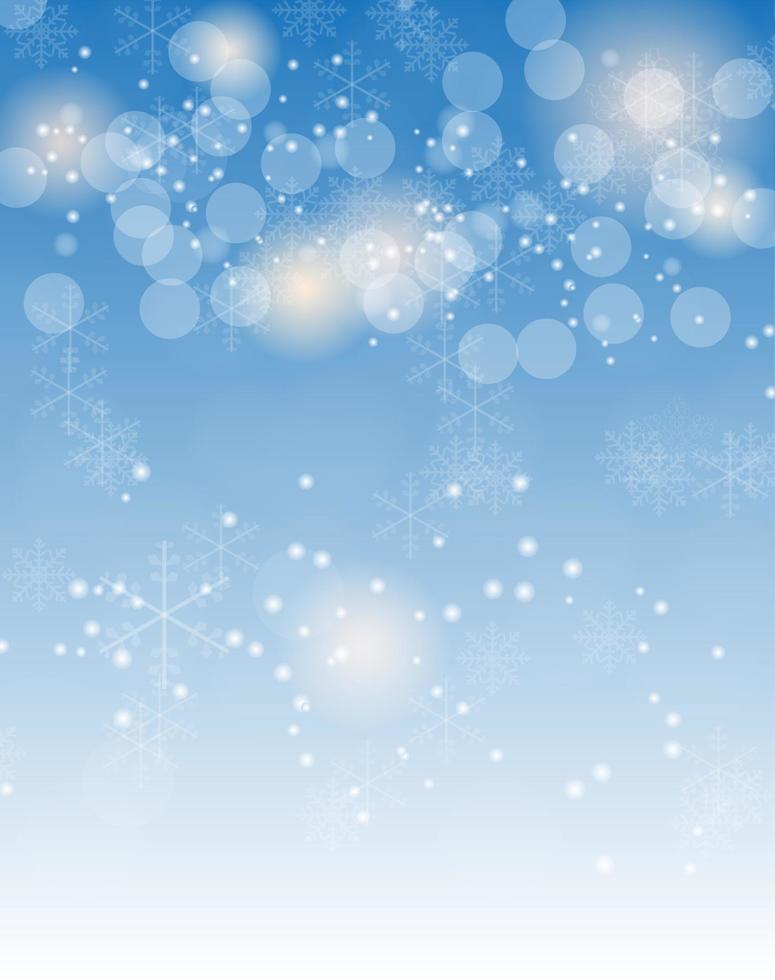 Abstract Beauty Christmas and New Year Background. Vector Illust