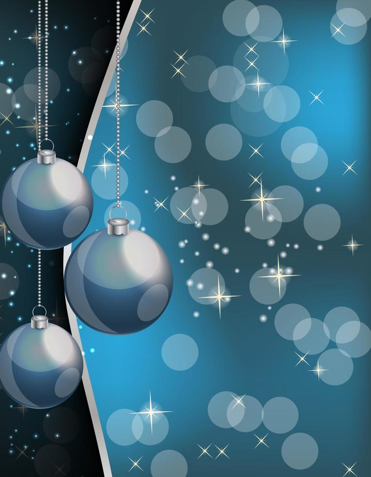 Fondo de Navidad y año nuevo de belleza abstracta. ilustración vectorial vector