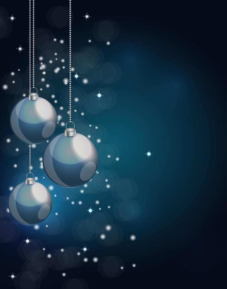 Abstract beauty Christmas and New Year background. vector illust ...