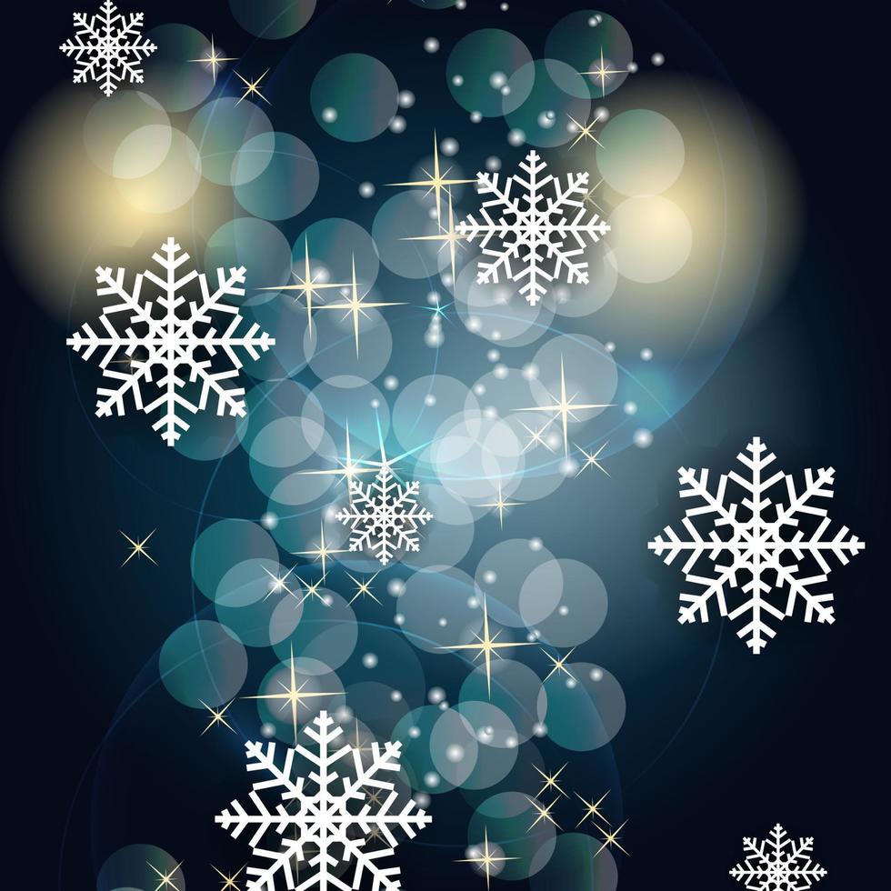 Fondo de Navidad y año nuevo de belleza abstracta. ilustración vectorial vector