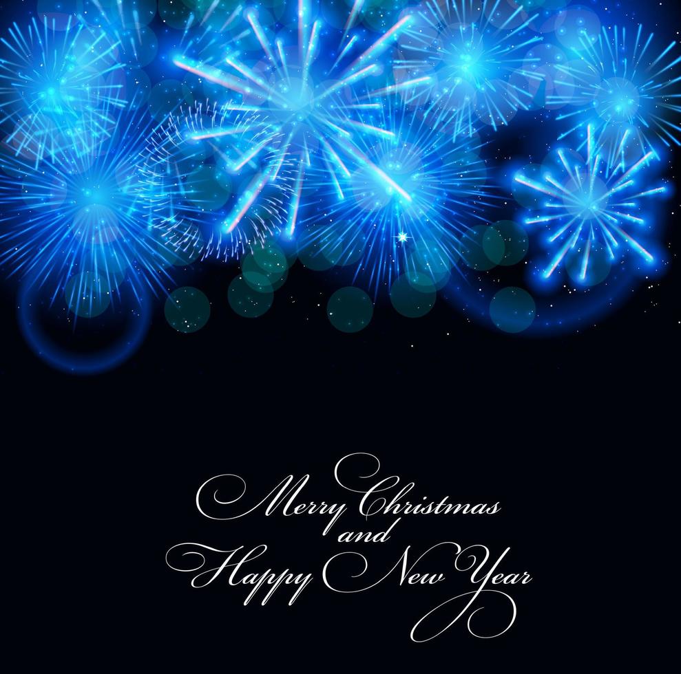 Abstract beauty Christmas and New Year background. Vector Illust