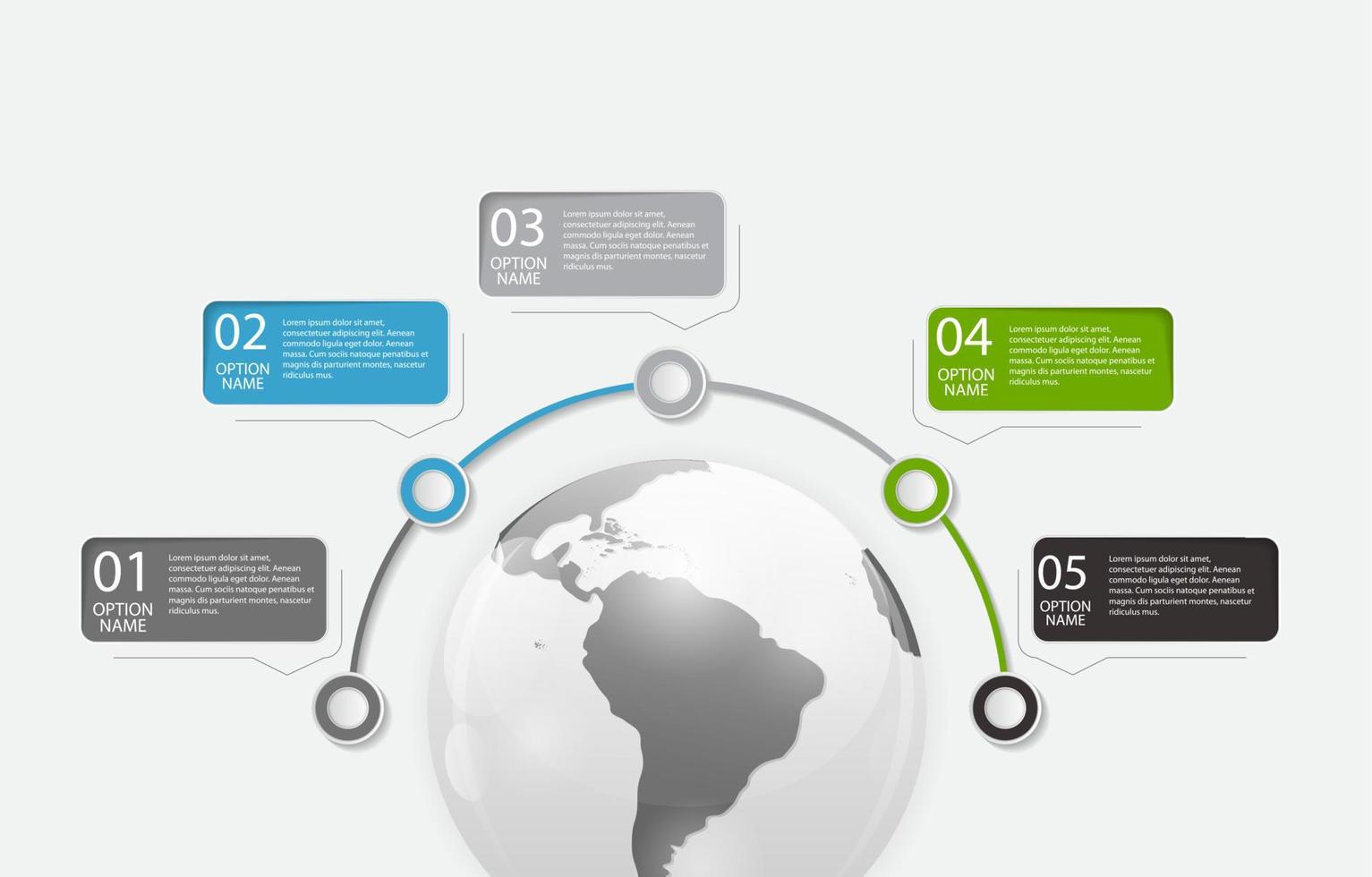 Infographic Templates for Business Vector Illustration.