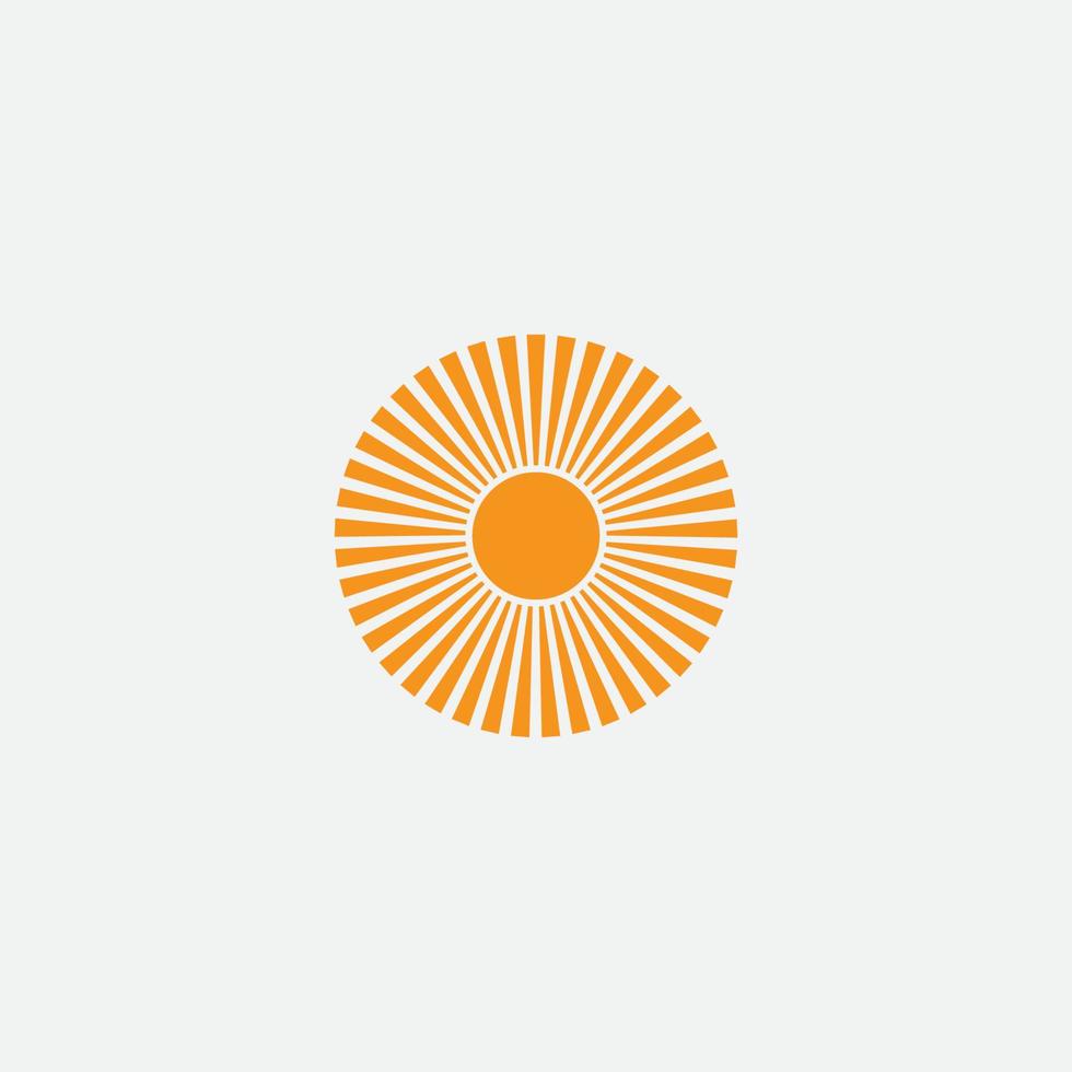Sunburst icon design vector