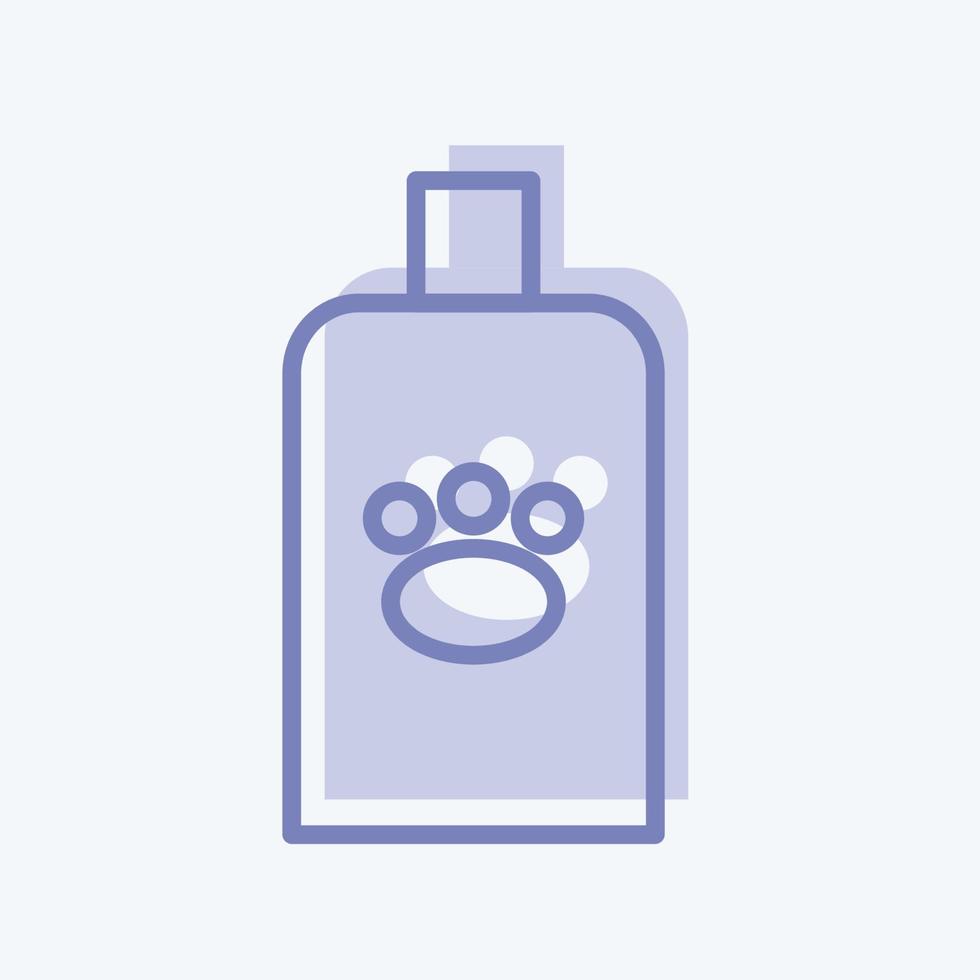 Icon Veterinary Medicine - Two Tone Style - Simple illustration,Editable stroke vector