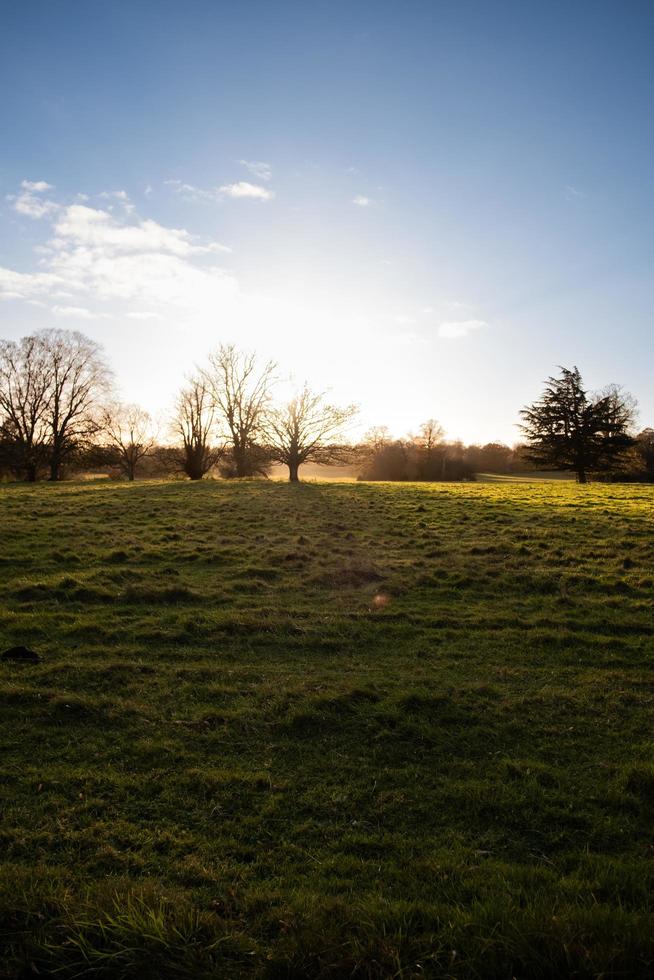 Oxfordshire countryside in England photo