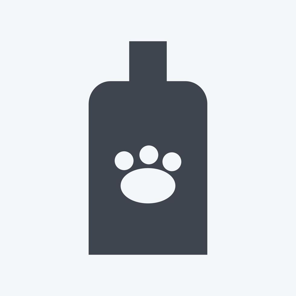 Icon Veterinary Medicine - Glyph Style - Simple illustration,Editable stroke vector