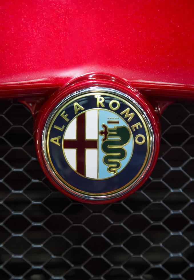 BELGRADE, SERBIA 2015 - Alfa Romeo car, Italian luxury car photo