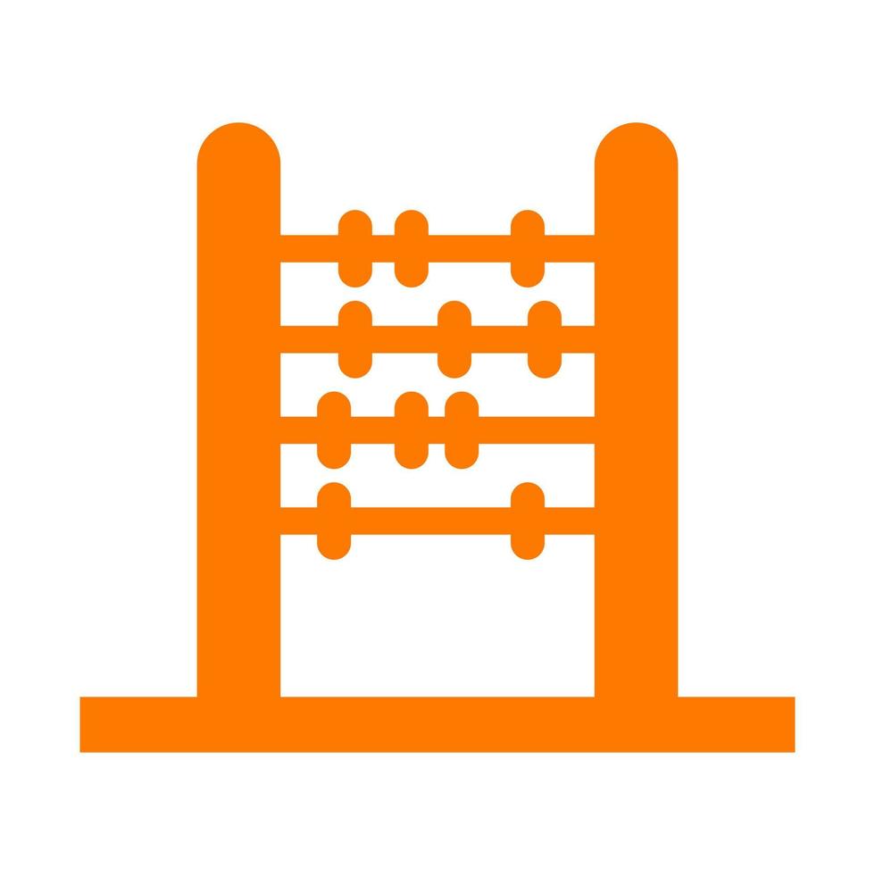 Abacus on white background vector