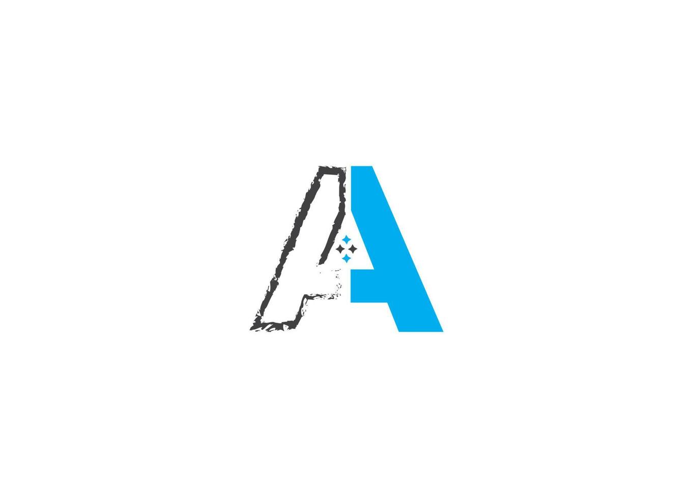 Letter A Logo Icon Vector Layout