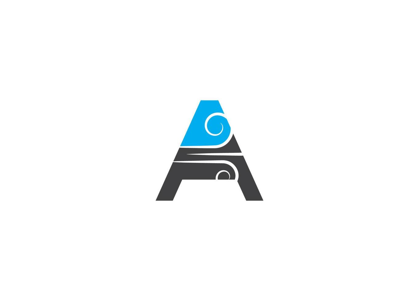 Letter A Logo Icon Vector Layout