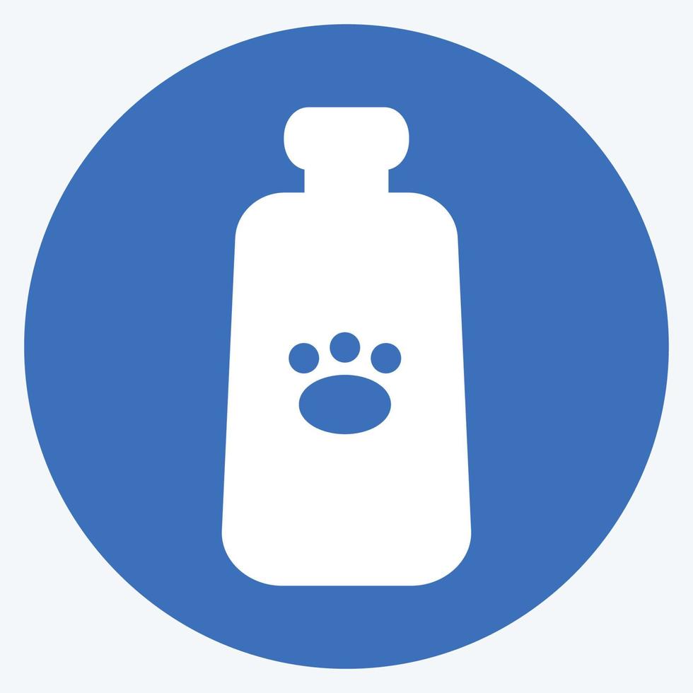 Icon Milk Bottle - Long Shadow Style - Simple illustration,Editable stroke vector