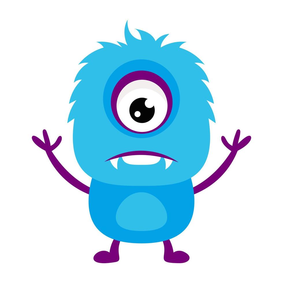 Trendy Cyclops Concepts vector